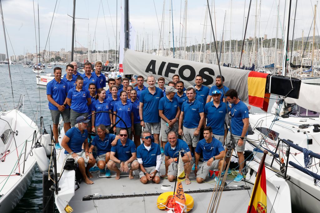 El rey Felipe en la 43 edicion de la Copa del Rey de vela de Mallorca