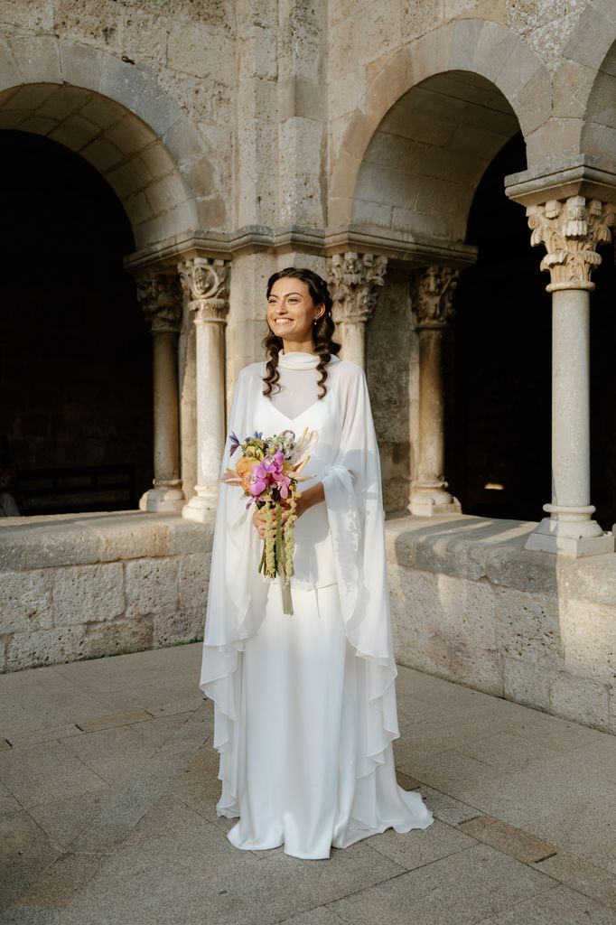 Vestido de novia sencillo