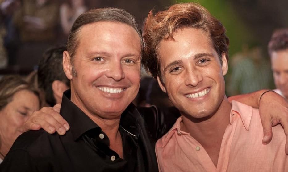 Diego Boneta and Luis Miguel