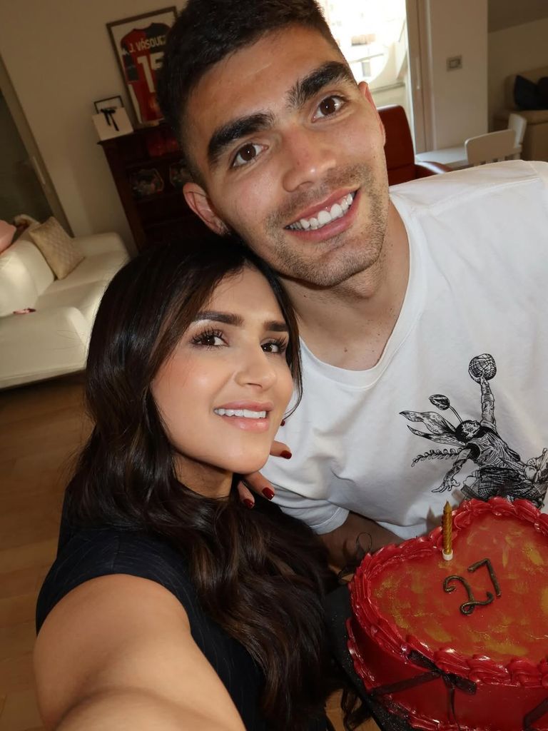 Johan Vásquez y Camila Hernández.