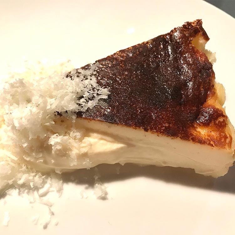 Tarta de queso camerano