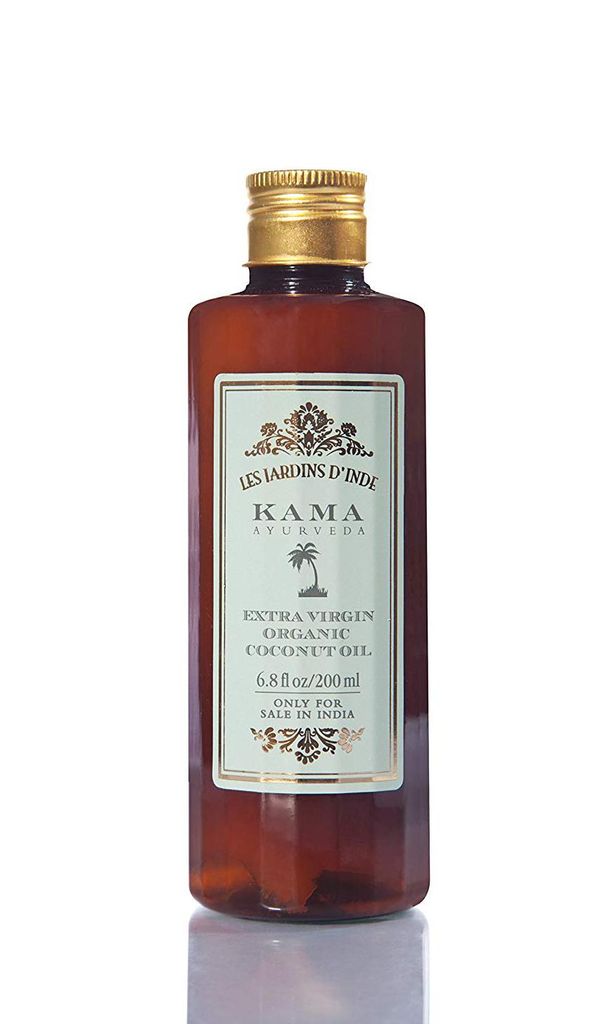 extra virgin organic coconut oil cold pressed de kama ayurveda