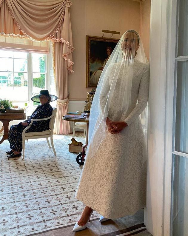 India Hicks en su boda