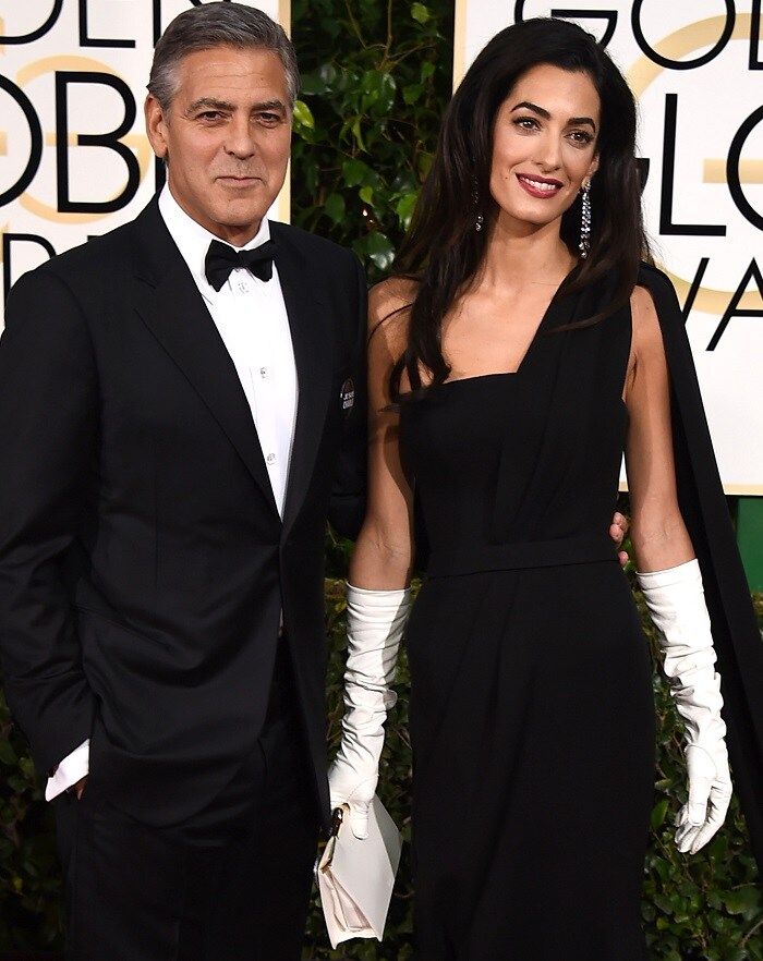 George Clooney y su esposa Amal