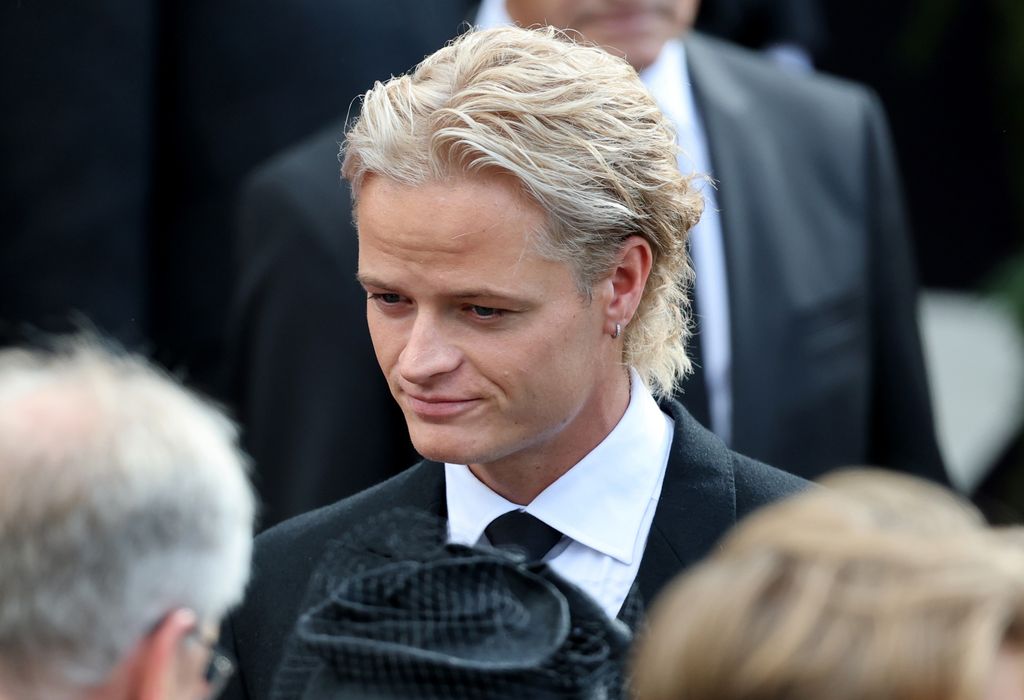 Marius Borg Høiby durante el funeral del rey Harald V de Noruega el 9 de septiembre de 2026 en Oslo, Noruega