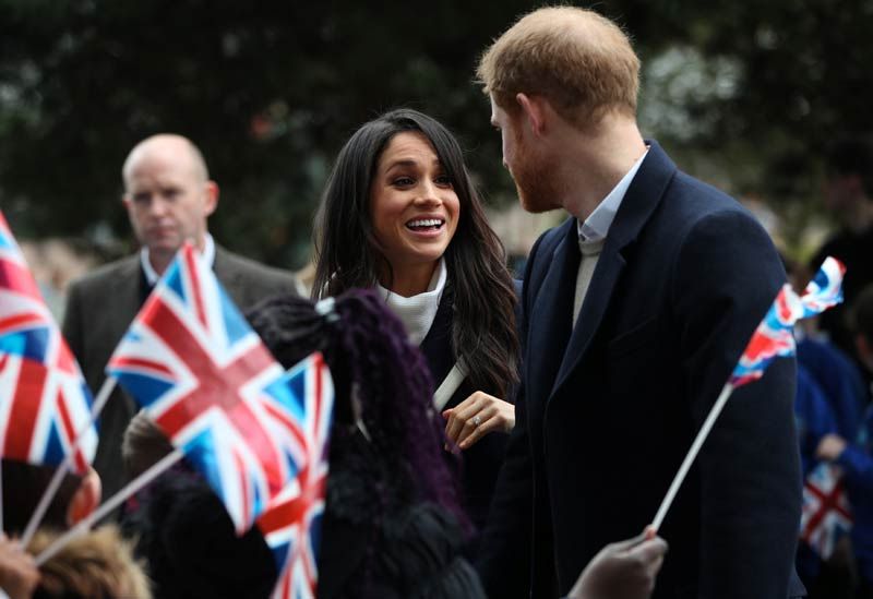 Meghan Markle y el príncipe Harry