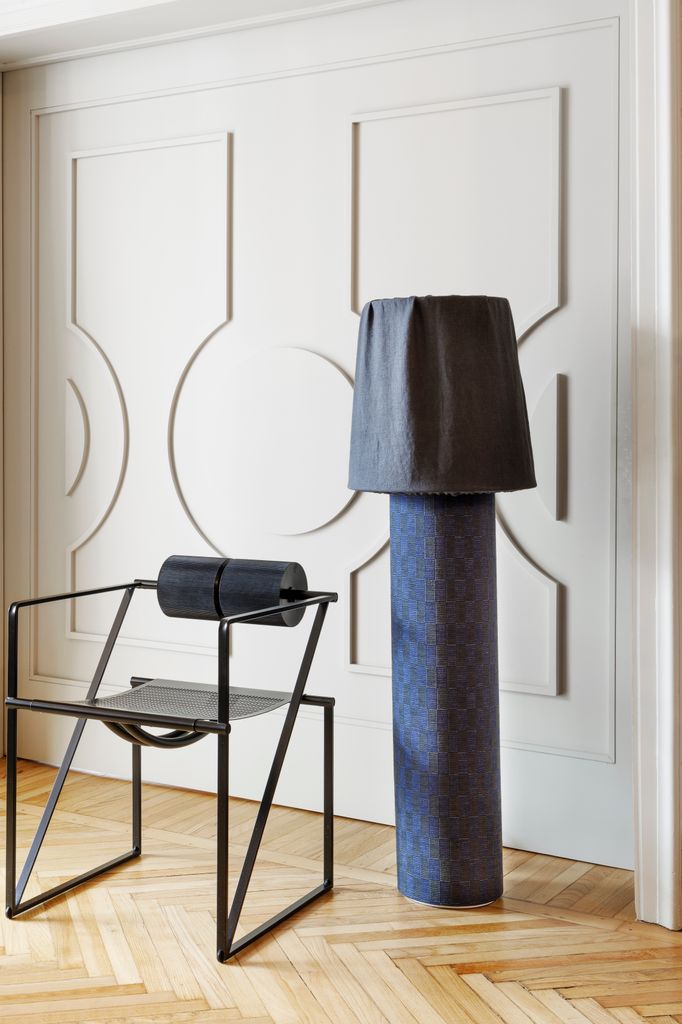 Lámpara textil ‘Tela cliente’ de Alfons Tost para Gancedo