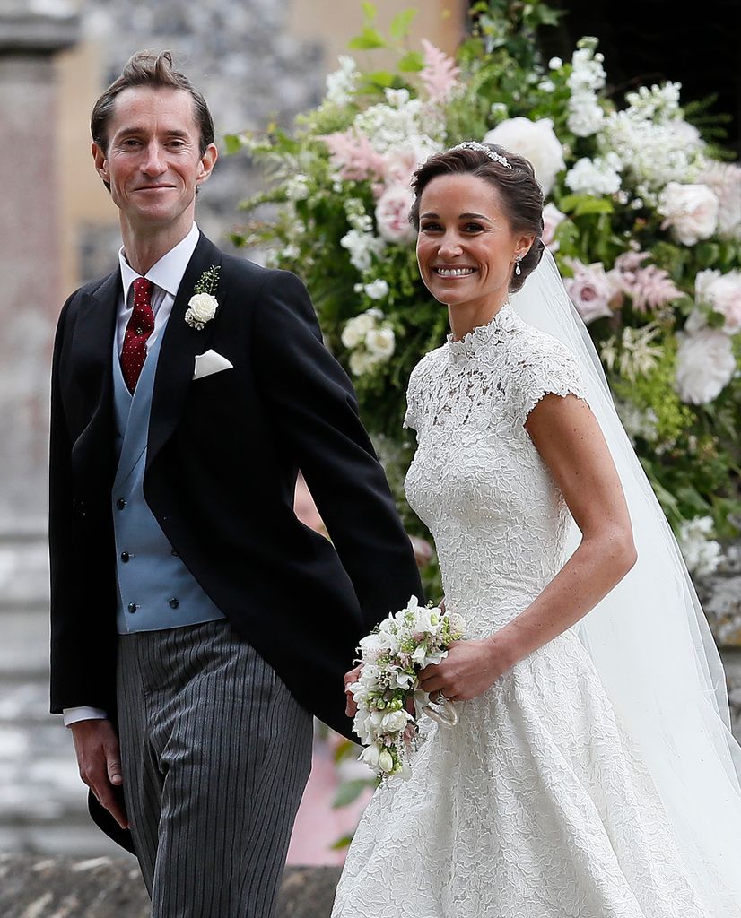 Pippa Middleton el día de su boda con James Matthews