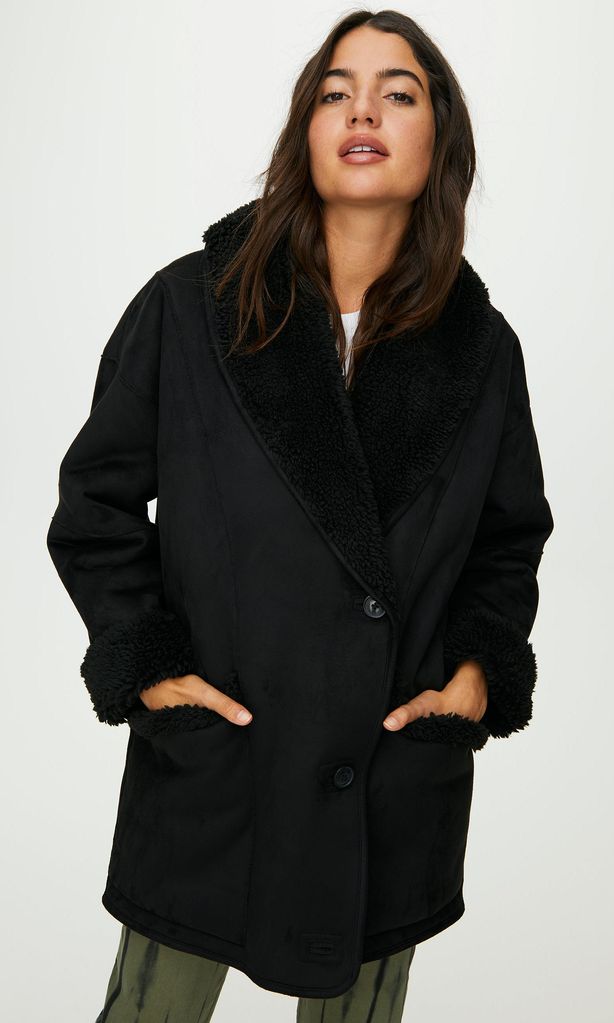 free astral jacket faux shearling jacket de wilfred