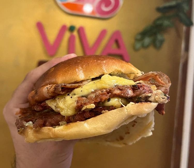'Smash bacon cheese burger' 100% vegetal