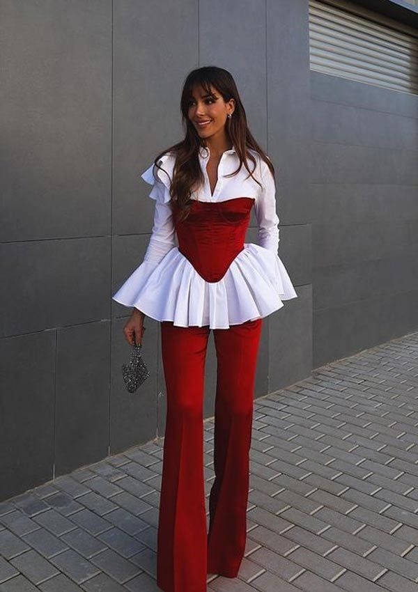 Rocío Osorno vestida de Zara