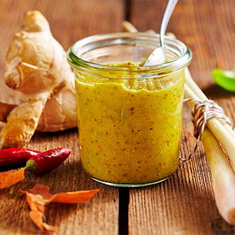 Kétchup de calabacín y jengibre