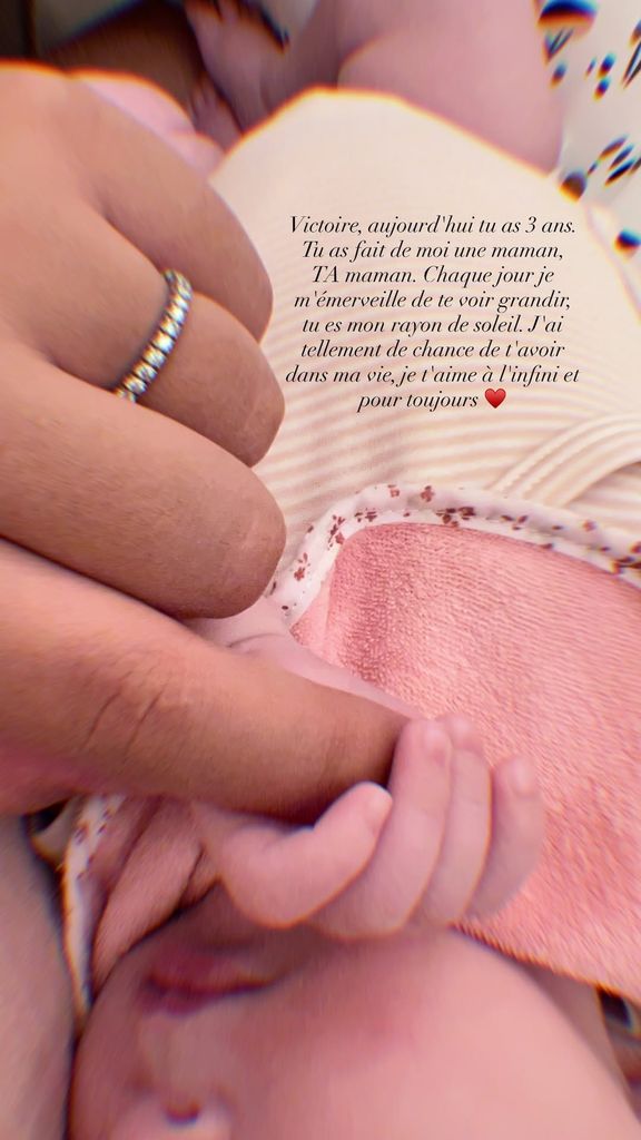 El cariñoso mensaje de Marie Ducruet a su hija por su tercer cumpleaños