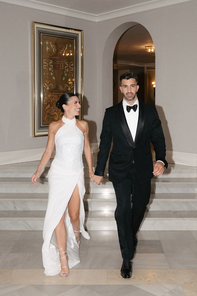 Boda del futbolista Fernando Pacheco y Ángela Guerrero