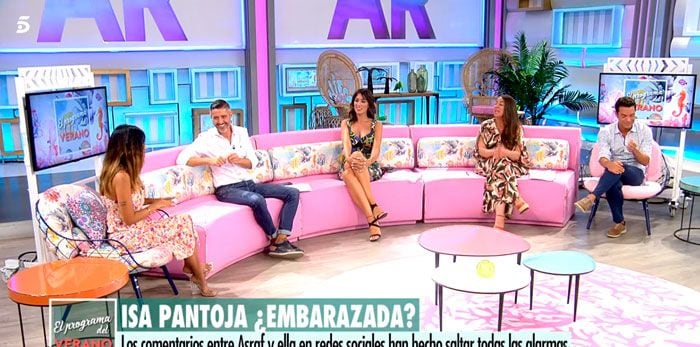 Isa Pantoja en 'El programa del verano'