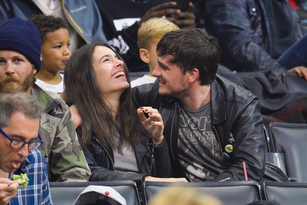 La pareja, en un partido de la NBA en Los Ángeles en 2016