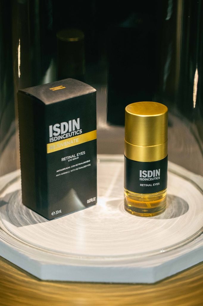 ISDIN también presentó ISDINCEUTICS RETINAL EYES para el contorno de ojos.