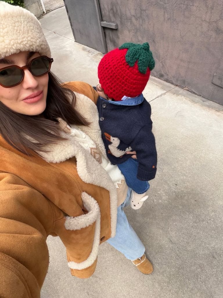 Alexandra Pereira, con su hija Josephine