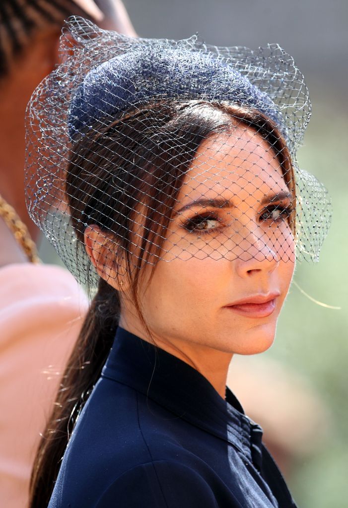 Victoria Beckham en la boda de Meghan Markle