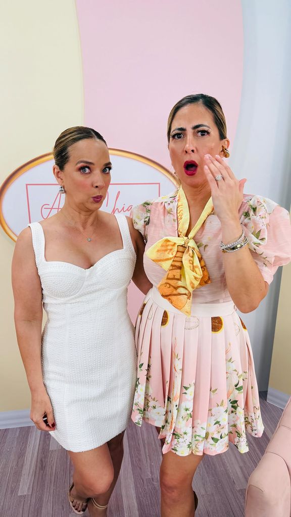Chiquibaby quedó impactada con la confesión de su amiga, Adamari López sobre su vida amorosa