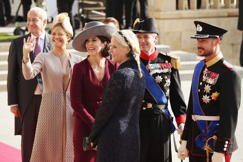 20 de octubre de 2012: Boda de Estado en Luxemburgo con presencia de toda la realeza europea