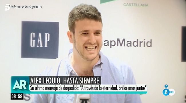 Ana Rosa se despide de Álex Lequio