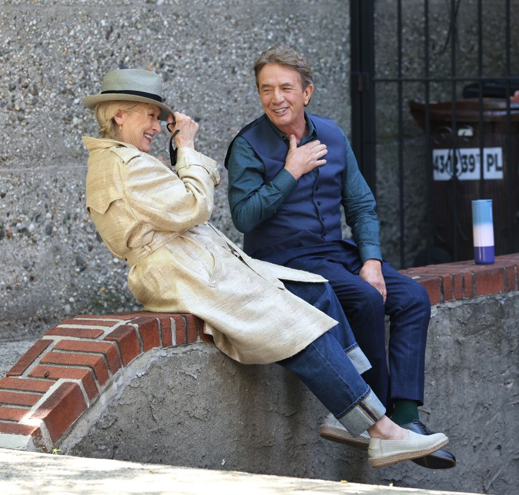 Meryl Streep y Martin Short 