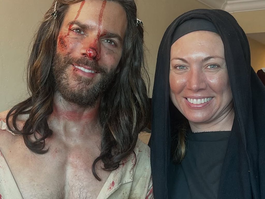 El actor catalán y la actriz Carolina Laursen