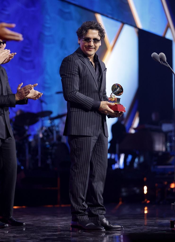 Christian Nodal ganó el Latin GRAMMY a Mejor Álbum Ranchero/Mariachi opor '¿Quién + Como Yo?'.