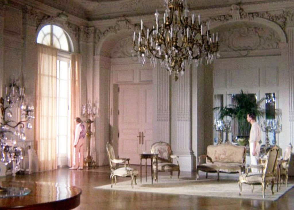 interior de la mansión de la película El Gran Gatsby