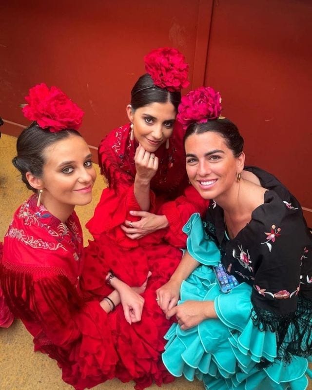 Victoria de Marichalar en la Feria de Sevilla