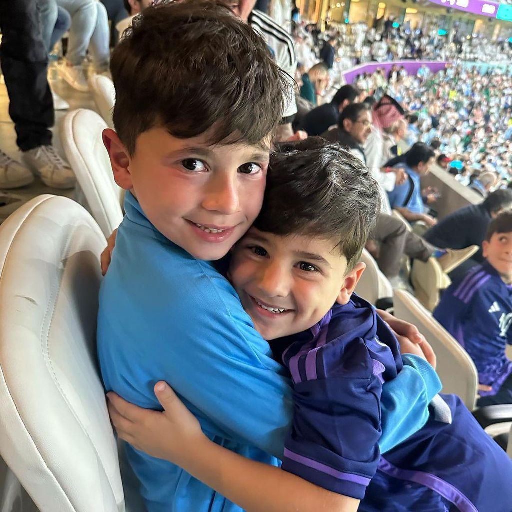 hijos de lionel messi