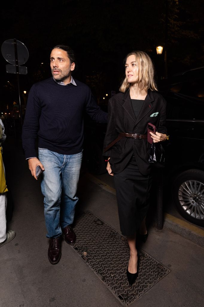 Marta Ortega en la Semana de la Moda de París.
