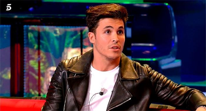 Kiko Jiménez en el plató de 'Supervivientes 2020'