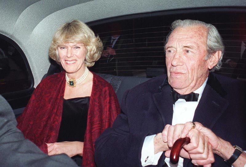 Camilla con su padre