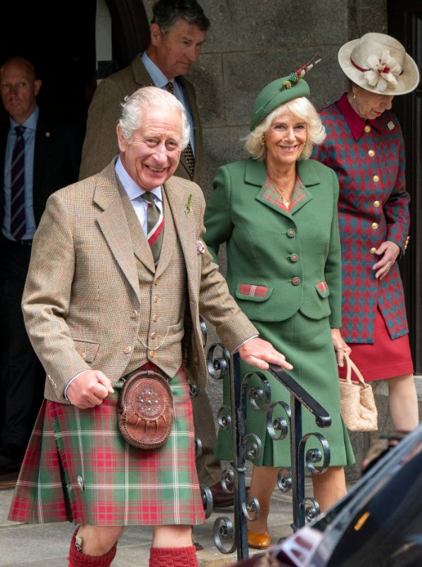 Carlos III y la reina Camilla