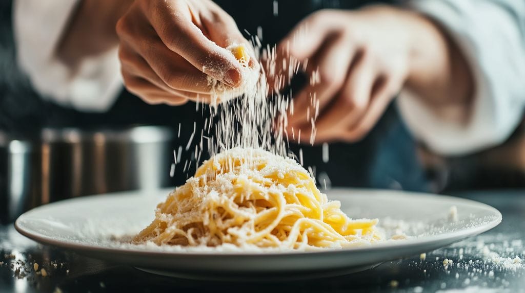 Pasta con queso