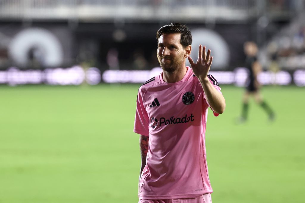 Lionel Messi en el reciente juego del Inter Miami contra el Nashville SC.
