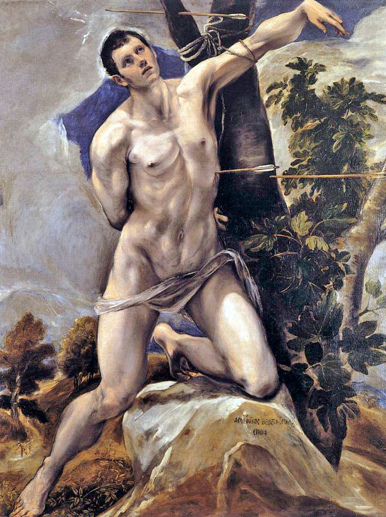 Martirio de San Sebastián, de El Greco