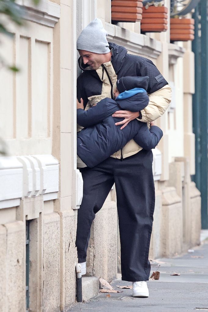 Divertidos, padre e hijo