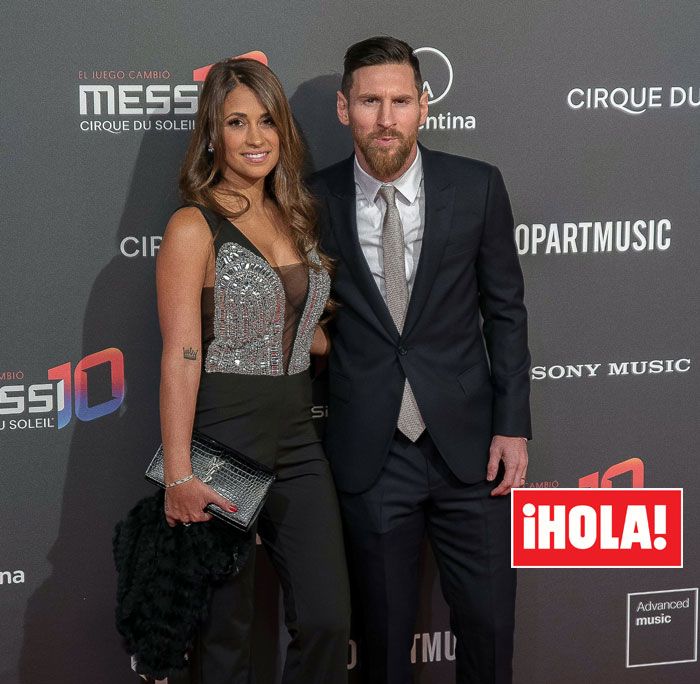 Leo Messi y Antonela Roccuzzo