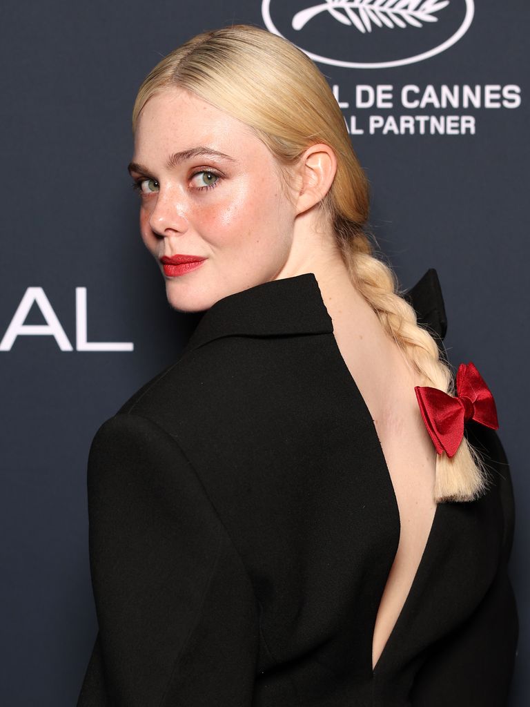 Elle Fanning en los premios Lights on Women  del Festival de Cannes 2025