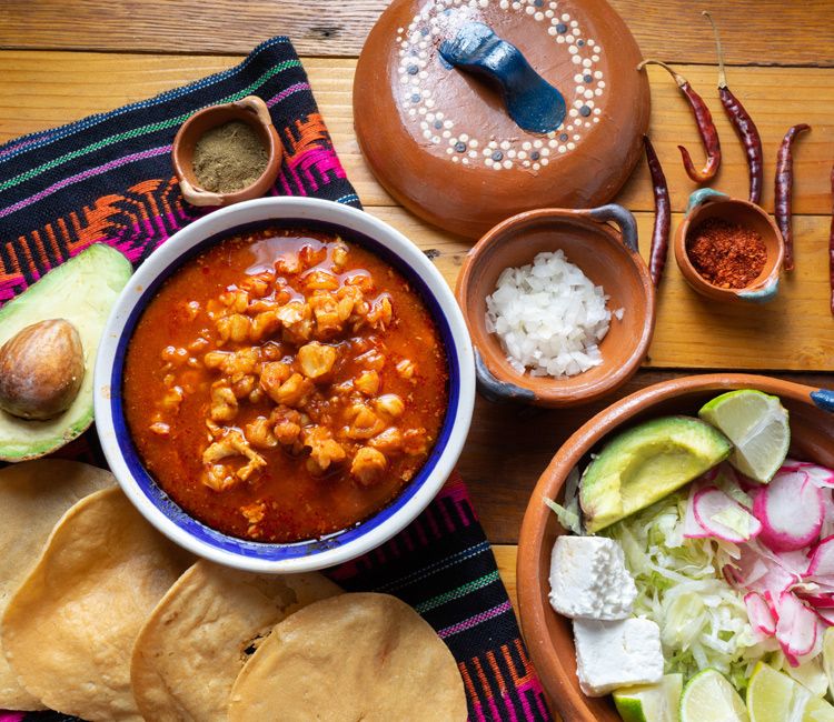 Pozole mexicano
