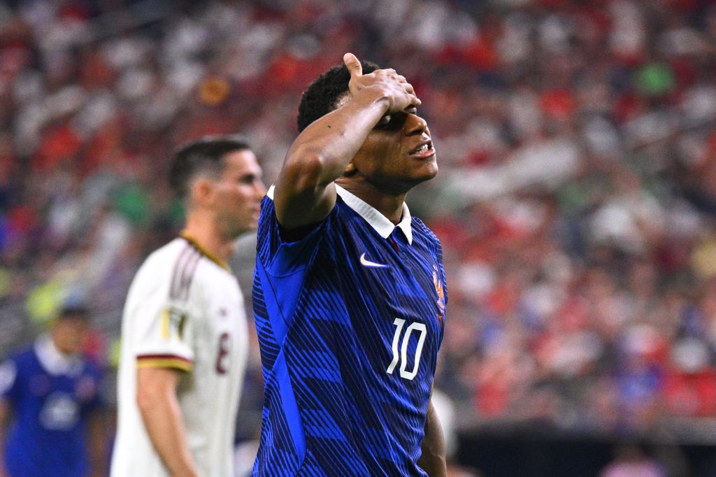 El jugador de fútbol francés ante la derrota