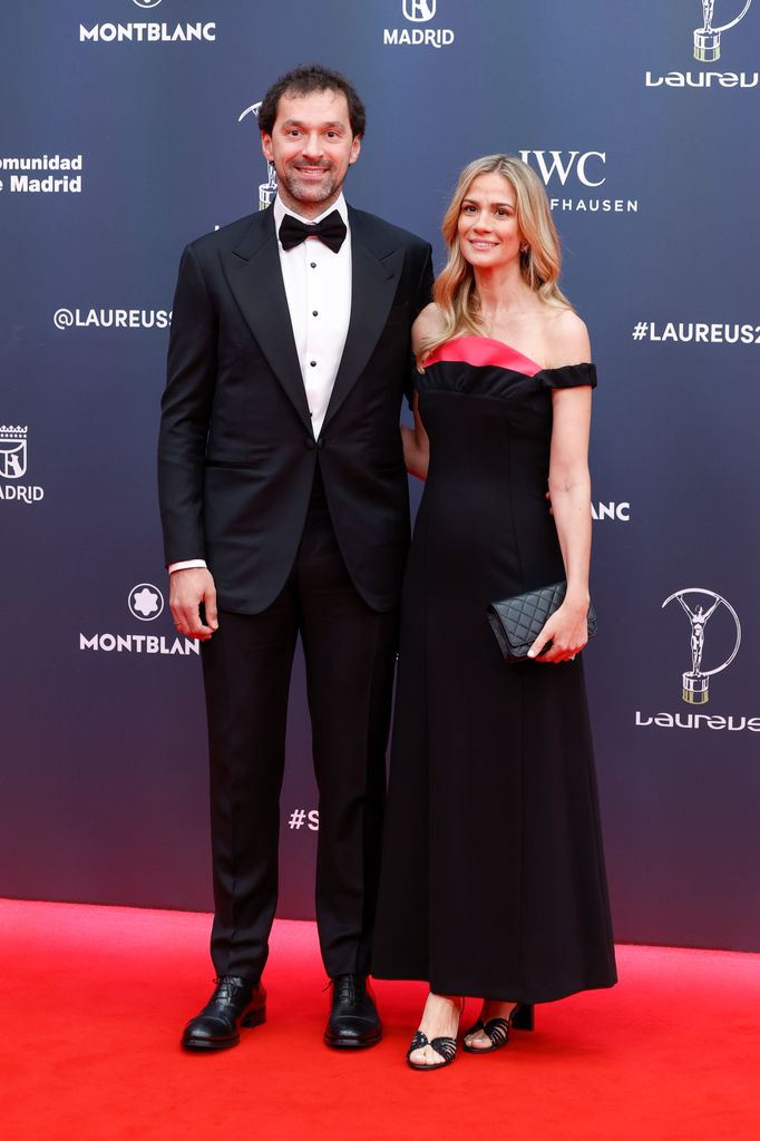 Sergio Llull y Almudena Cánovas en los Laureus 2026