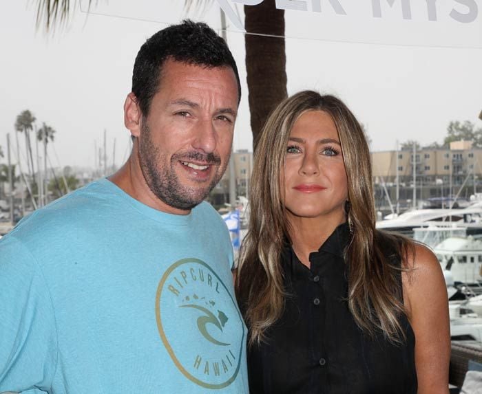 Jennifer Aniston y Adam Sandler,