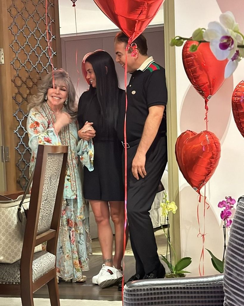 Mariela compartió varias imágenes junto a su suegra.