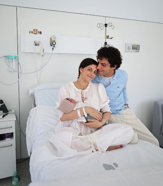 Tomas Páramo y María García de Jaime con su hijo Federico