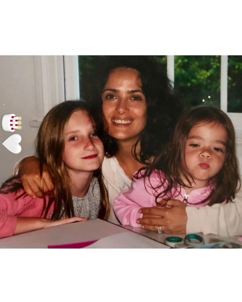 Salma Hayek conoció a Mathilde cuando tenía sólo cinco años de edad.
