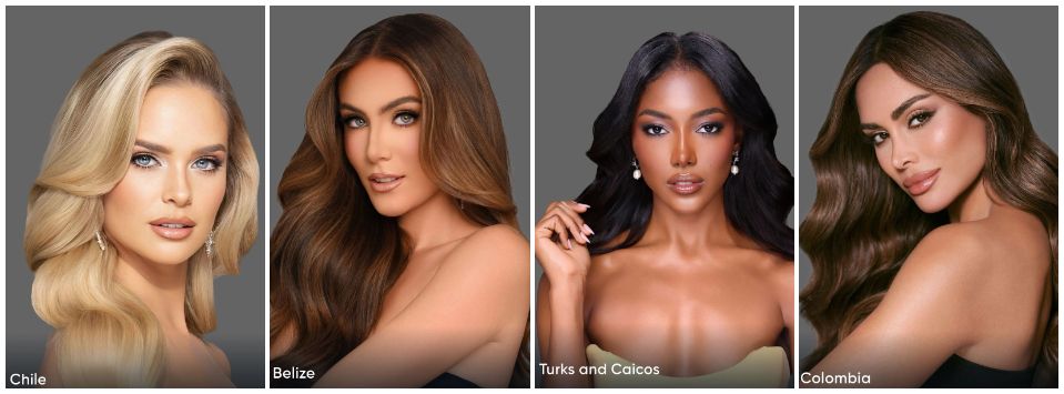 Ellas son algunas de las concursantes de Miss Universe 2025.